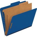 Pendaflex® Sınıflandırma Klasörleri, 2 Bölücü, 5 cm Bağlantı Elemanları, Harf, Koyu Mavi, 10/kutu (24132P) - 10 Adet