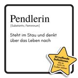 Pendlerin: Steht im Stau und denkt über das Leben nach. Das lustige Geschenkbuch für Mann, Frau, Kollege, Freund zu Geburtstag, Weihnachten