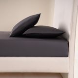 PENELOPE Bedroom Lia Lastikli Çarşaf Seti Antrasit 200x200 (Ek 35 cm)