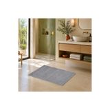 Penelope Dora Kaydırmaz Taban Gri Banyo Paspası - 50x80 cm