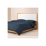 Penelope Pure Serisi 240x220 cm Lacivert Pamuk Percale Nevresim Seti