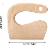 Pengfushop4 Bir Stil Çocuklar Güvenli Mutfak Bıçakları Ahşap Kesici Pişirme Için Güvenli Mutfak Kesme Oyuncak Dıy Çocuk Pişirme Şef Kesici Meyve Kek Için (Yurt Dışından) - Meyve ve sebze araçları - Renkli
