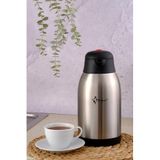 Penguen 1250P Paslanmaz Çelik Çay Termosu 2.5 Litre | 12-24 Saat Soğuk, 8-12 Saat Sıcak | Paslanmaz Çelik