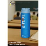Penguen 750ML Paslanmaz Çelik Su Matarası | Sızdırmaz Kapaklı | Pipetli | BPA Free | Dayanıklı