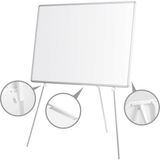 Penguen 90 Cm X 130 Cm Teleskopik Ayaklı Laminat Yazı Tahtası Beyaz