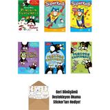 Penguen Curcunası Serisi + Süper Kedi Serisi + Okuma Sticker'ları