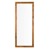 Penguen Doğal Ahşap Çerçeve Duvara Monte Laminat 45 x 110 cm Beyaz Yazı Tahtası