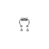 Penguen Dükkan Mıknatıslı Fake Gri Septum Piercing Paslanmaz Çelik-00vp69-4