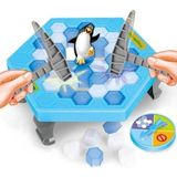 Penguen Düşürme Buz Kırma Buz Tuzağı Oyunu Çocuk Zeka ve Strateji Oyunu - Standart