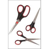 Penguen Ergonomik 3 Lü Makas Set - Siyah - 3 Adet