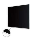 Penguen LYT005-S 65x100 cm Alüminyum Çerçeve Duvara Monte Kara Tahta