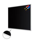 Penguen LYT200-S 30x45 cm Alüminyum Çerçeve Duvara Monte Manyetik Kara Tahta