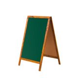 Penguen MNT016-Y 50x90 cm Çatı Tipi Çift Yüzlü Yeşil Menü Tahtası