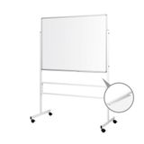Penguen Mobil Ayaklı Tek Yüzlü Laminat 120 x 140 cm Beyaz Yazı Tahtası
