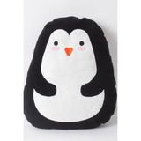 Penguen Peluş Yastık Çocuk Odası Genç Odası Hediyelik Yastık - 53 x 37 cm