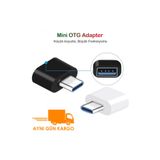 Penguen Usb Dişi To Type-c Erkek Dönüştürücü Otg Çevirici Adaptör