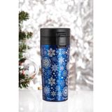 Penguen Yılbaşı Temalı 380ML SUS304 Çelik Termos Mug 6 Saat Sıcak 12 Saat Soğuk Tutma