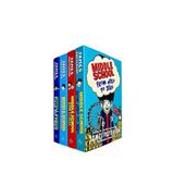 Penguin Random House Middle School Series Books 10-13 Collection Set From Hero To Zero Born To Rock Master Of Disaster & Field Trip Fiasco Çocuk Yabancı Dil Kitabı