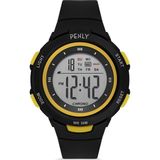Penly Dijital Su Geçirmez Kol Saati 8217 Model Siyah +4 Renk Kronometre-Alarmlı - Beyaz - Siyah