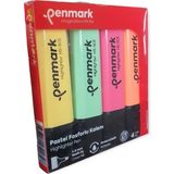 Penmark 4 Renk Pastel Fosforlu Kalem Seti 4'lü Paket
