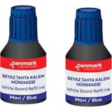 Penmark Beyaz Tahta Kalemi Mürekkebi 30ML Mavi ( Ikili) - Tahta Kalem Mürekkebi - Gramaj