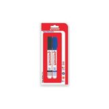 Penmark Beyaz Yazı Tahtası Kalemi 2'li Set Renkli Hızlı Kuruyan ve Leke Bırakmayan 2-3 mm