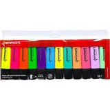 Penmark Fosforlu Kalem 12 Li Asetat Karışık Renk 6 Pastel+ 6 Neon 8683181701847 HS-505-12NP 709697