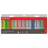 Penmark Fosforlu Kalem 12 Renk Set 3 Neon + 3 Pastel + 3 Tropik + 3 Simli