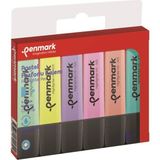 Penmark Fosforlu Kalem 6 Lı Karışık Renk Pastel HS 505 6P - Yok - Çoklu