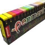 Penmark Fosforlu Kalem (İşaret Kalemi) 16 Renk Süperkutu 4Neon+4Pastel+4Tropik+4Sim