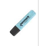 Penmark Fosforlu Kalem (İşaret Kalemi) Metalik Simli Açık Mavi HS 505 16 (10 Lu Paket)