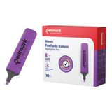Penmark Fosforlu Kalem Neon Lıla 10 Lu Hs 505 05 - Neon Lila