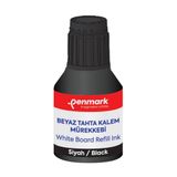 Penmark HS-106 Siyah 30 ml Beyaz Tahta Kalemi Mürekkebi