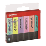 Penmark HS505-6P 6 Karışık Pastel Fosforlu Kalem