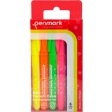 Penmark Kalem Tipi Fosforlu Kalem 6'lı Bristol Neon