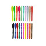 Penmark Kalem Tipi Fosforlu Kalem & Fineliner Kalem 20'li Set ( Made In Türkiye )