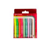 Penmark Kalem Tipi Fosforlu Kalem Neon + Pastel + Tropik 10'lu Set ( Made In Türkiye )
