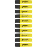 Penmark Neon Sarı Renk 10 Adet Fosforlu Kalem
