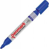 Penmark Permanent Marker Yuvarlak Uç Mavi - Yazı Tahtası Kalemi