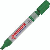 penmark permanent markör kalem kesik uç yeşil hs-406 (12 li paket) - Yok