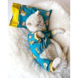 PenPen the Penguin Penye Tulum Yastık Takım Uyku Set Kedi Tulum Elbise XXL