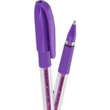 Pensan 1 Adet Mor Neon Jel Kalem 1.0 mm Renkli Yazım İçin Kullanışlı Kalem