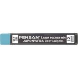 Pensan 1. Sınıf Polimer Kalem Ucu 0.7 mm Min 2B 12 Adet Mavi Renk Japonya Üretimi
