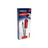 Pensan 1003 Triball Tükenmez Kalem 1,0 Mm Kırmızı (12 Li Paket) Pe01003tkkı