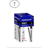 Pensan 2021 Siyah Tükenmez Kalem 50 Adet