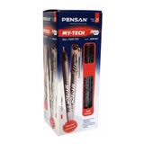 PENSAN 2240 0,7 MM TÜKENMEZ KALEM 25 KIRMIZI