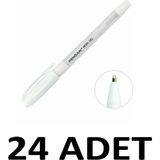 Pensan 24 Adet Neon Jell Kalem 1,0 mm Beyaz