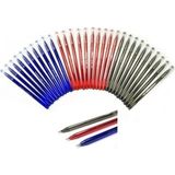 Pensan 30 Adetlik Büro Tükenmez Kalem Seti, Mavi-Kırmızı-Siyah, 1.00 mm Uç - Çok Renkli