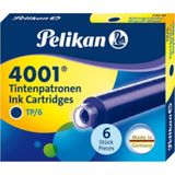 Pensan 4001 Küçük Royal Siyah 6'lı Dolma Kalem Kartuşu