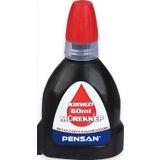 Pensan 4800 Kırmızı 60 ml Markör Kalem Mürekkebi